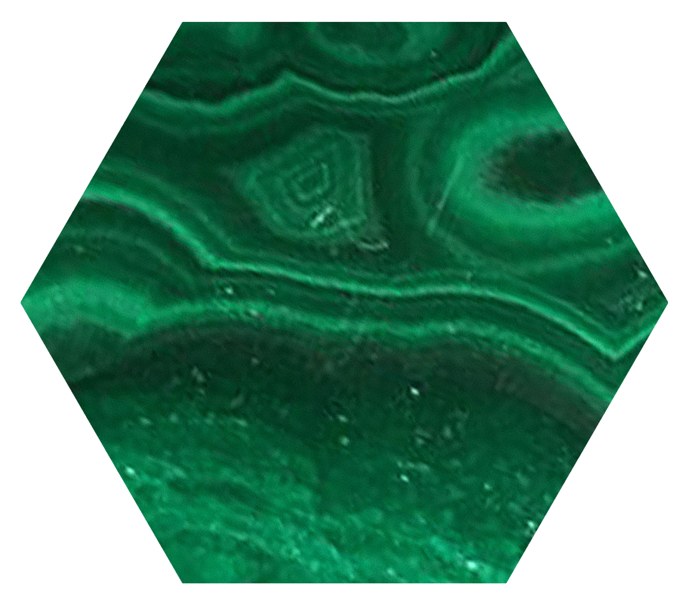 Mini Malachite T-Bar Huggie Hoop Earrings